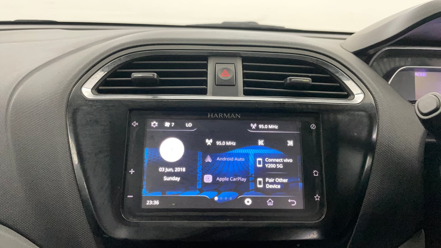 Used 2021 Tata Tiago XZ Plus Petrol Manual interior MUSIC SYSTEM & AC CONTROL VIEW