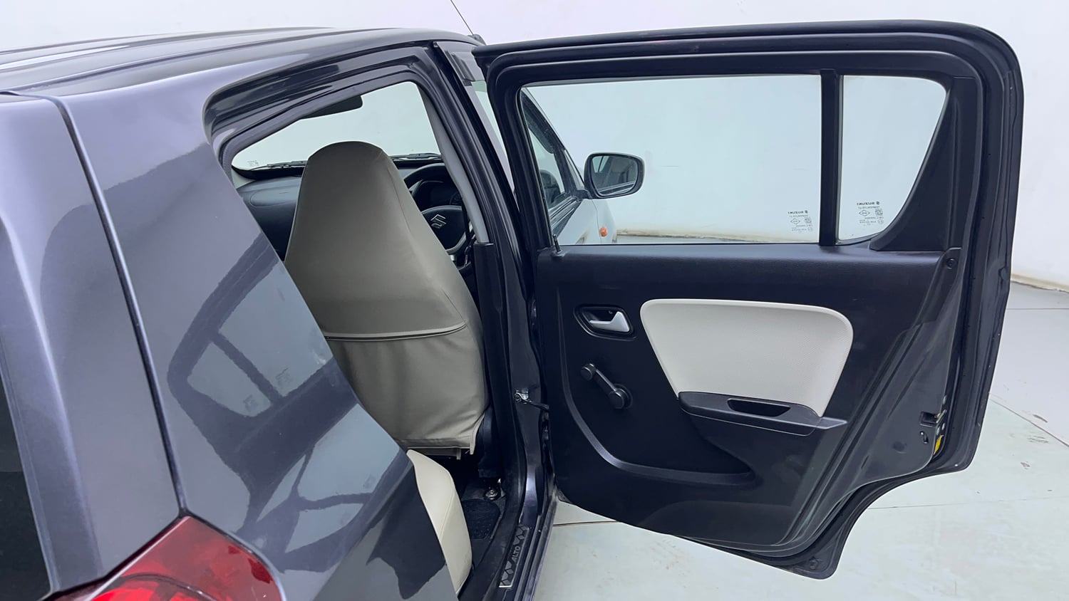 Used 2022 Maruti Suzuki Alto 800 Vxi Plus Petrol Manual interior RIGHT REAR DOOR OPEN VIEW
