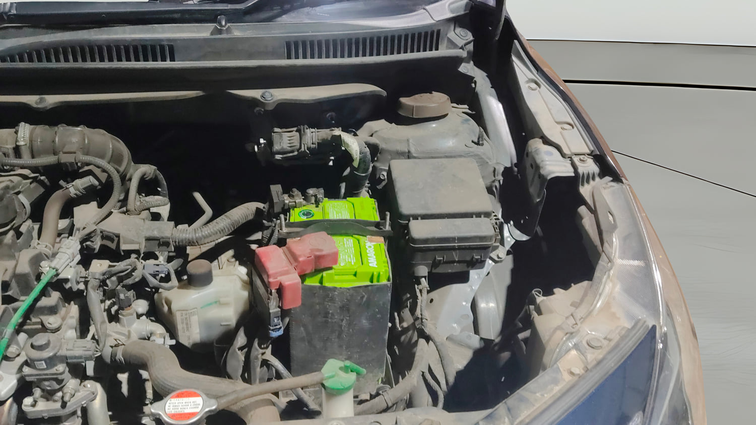 Used 2023 Maruti Suzuki Baleno Alpha AGS Petrol Automatic engine ENGINE LEFT SIDE VIEW