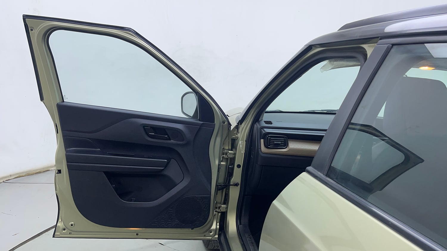 Used 2022 Tata Punch Kaziranga Creative MT Petrol Manual interior LEFT FRONT DOOR OPEN VIEW