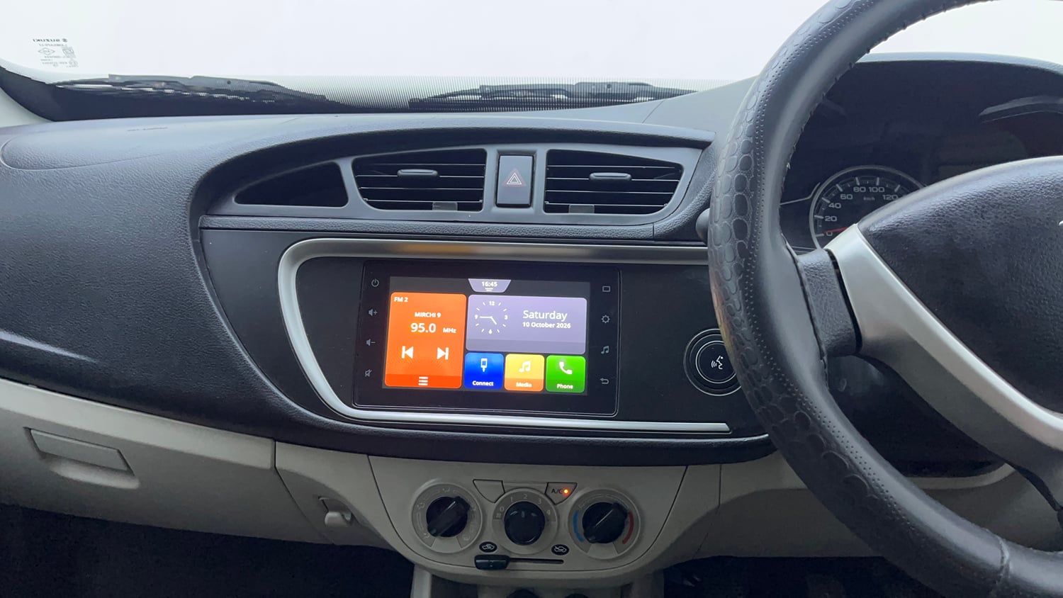 Used 2022 Maruti Suzuki Alto 800 Vxi Plus Petrol Manual interior MUSIC SYSTEM & AC CONTROL VIEW