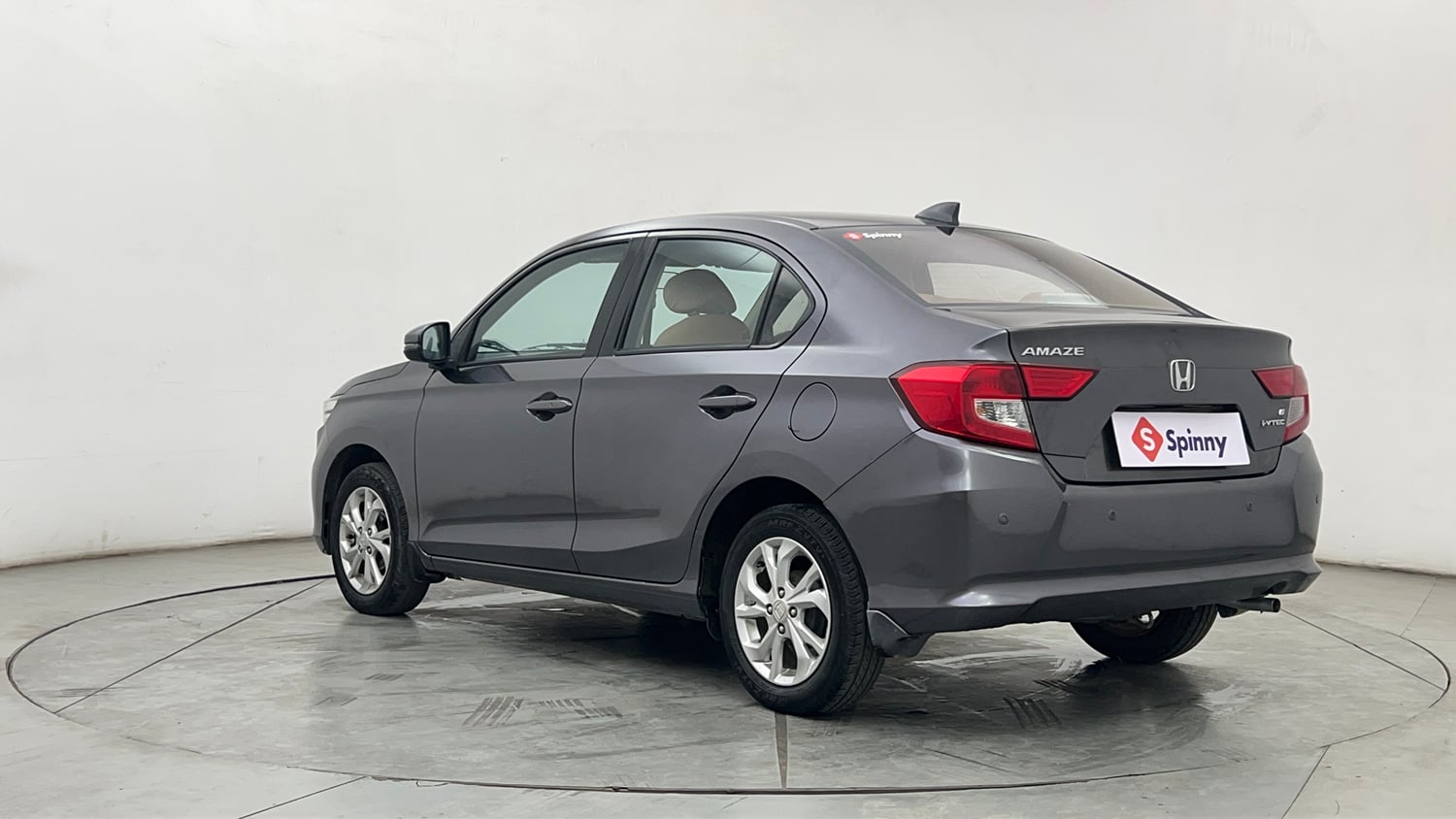 Used 2019 Honda Amaze 1.2 V CVT Petrol Petrol Automatic exterior LEFT REAR CORNER VIEW