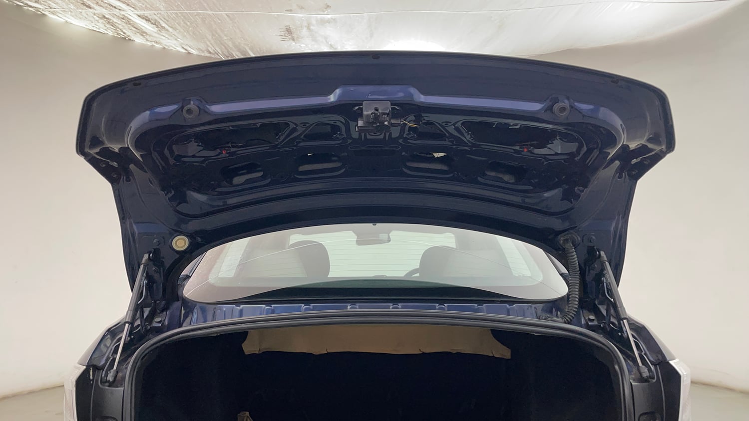 Used 2022 Tata Tigor XZA Plus Petrol Automatic interior DICKY DOOR OPEN VIEW
