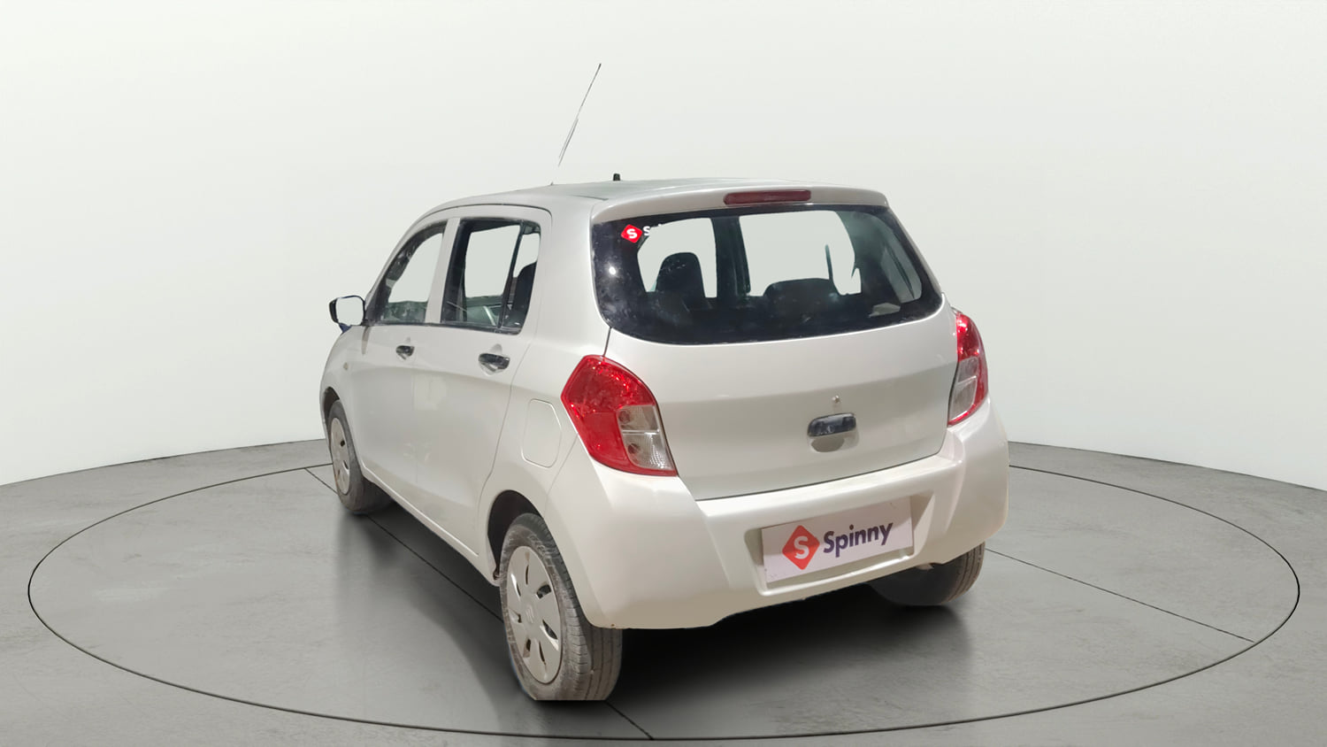 Used 2015 Maruti Suzuki Celerio VXi AMT Petrol Automatic exterior LEFT REAR CORNER VIEW
