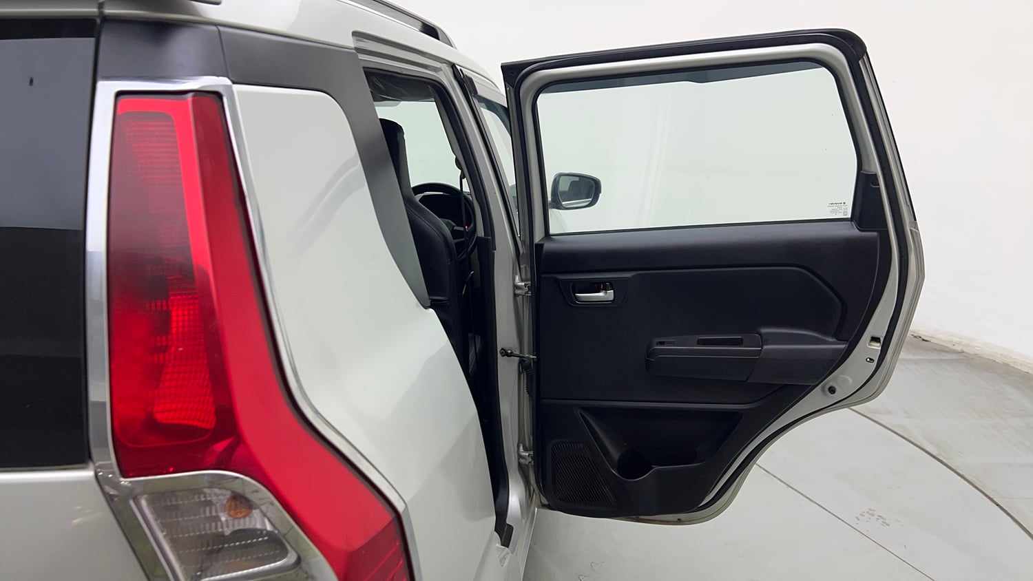 Used 2019 Maruti Suzuki Wagon R VXi 1.2 Petrol Manual interior RIGHT REAR DOOR OPEN VIEW
