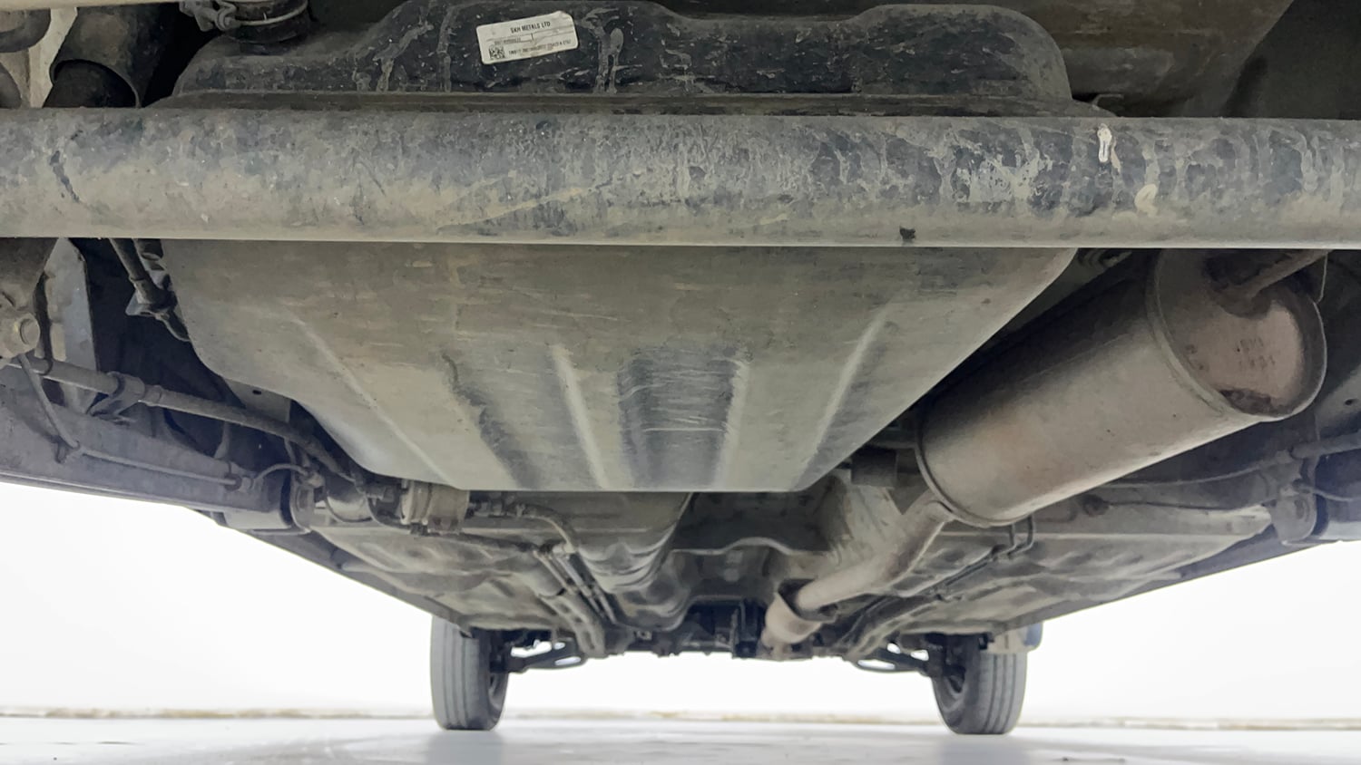 Used 2022 Maruti Suzuki Alto 800 Vxi Plus Petrol Manual extra REAR UNDERBODY VIEW (TAKEN FROM REAR)