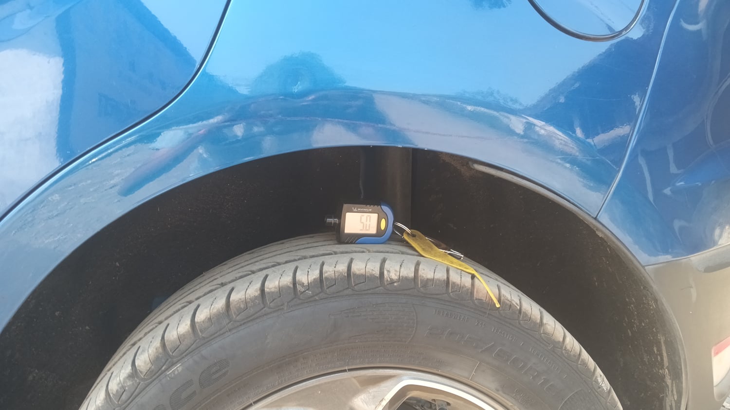 Used 2020 Ford EcoSport S Petrol Petrol Manual tyres LEFT REAR TYRE TREAD VIEW