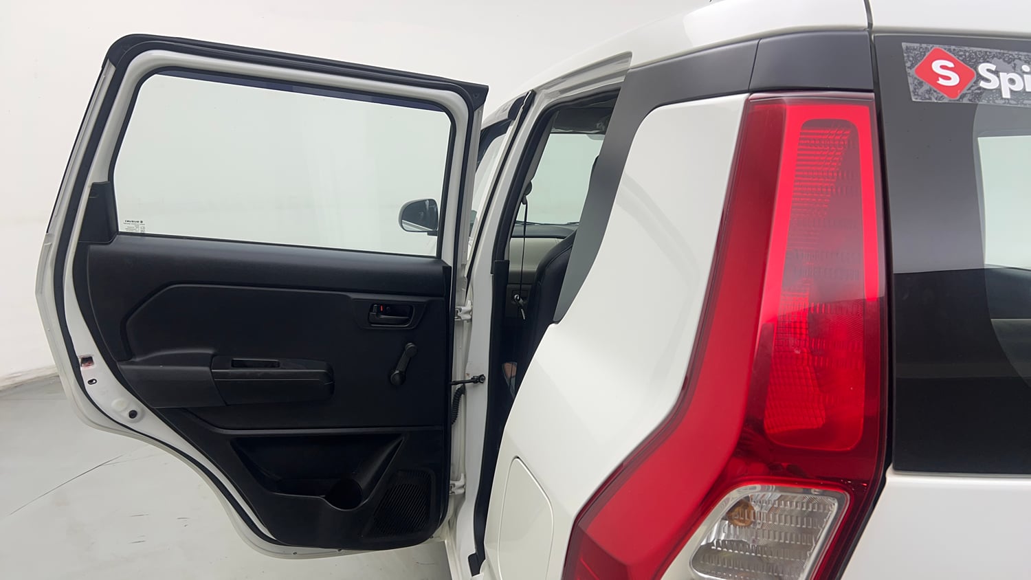 Used 2019 Maruti Suzuki Wagon R 1.0 LXi 1.0 Petrol Manual interior LEFT REAR DOOR OPEN VIEW