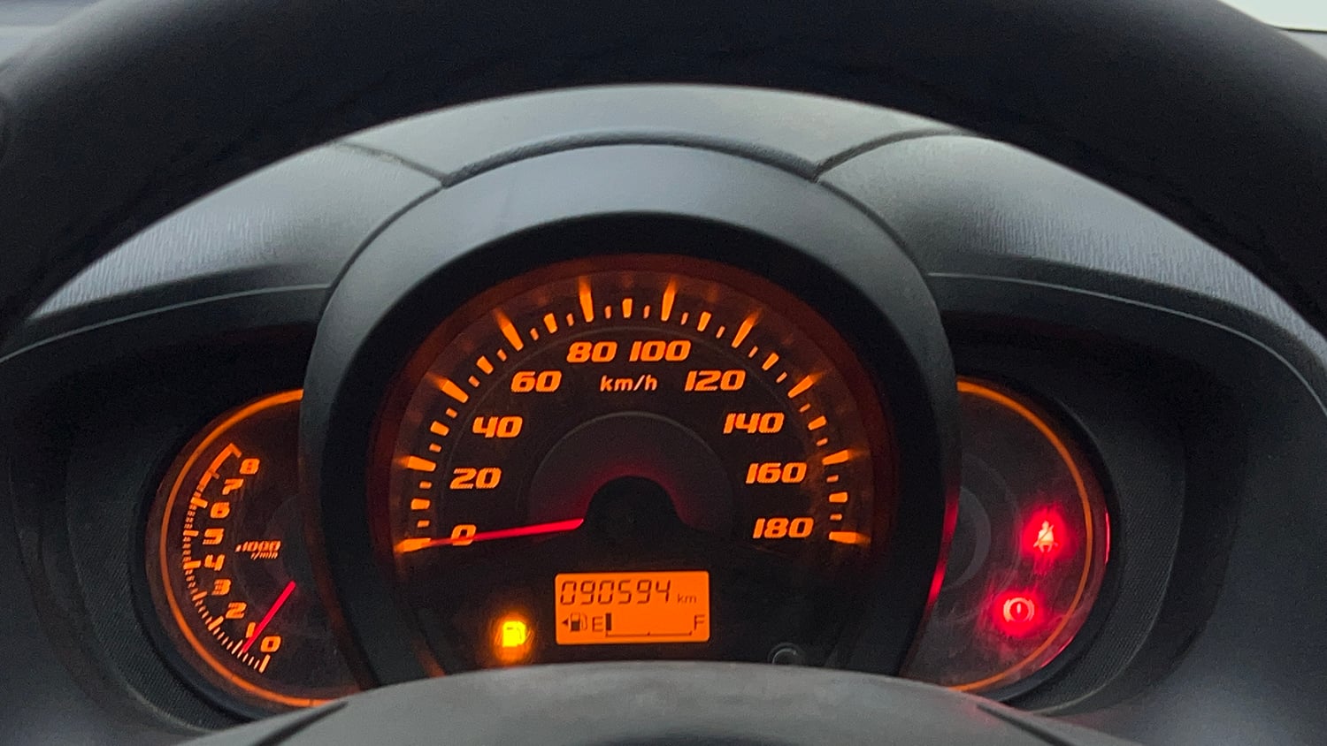 Used 2014 Honda Amaze 1.2 S i-VTEC Petrol Manual interior CLUSTERMETER VIEW