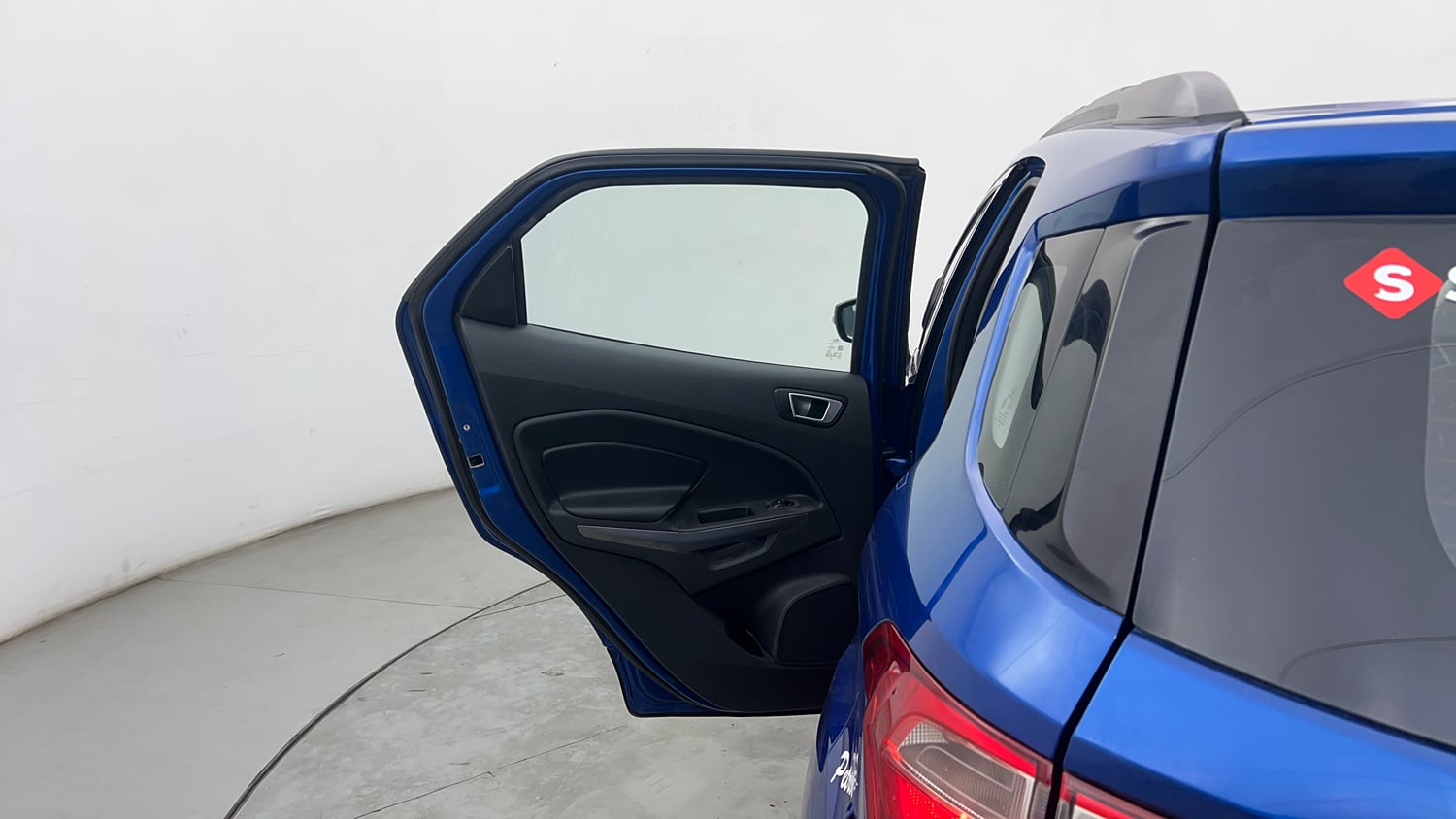 Used 2018 Ford EcoSport Trend + 1.5L Ti-VCT AT Petrol Automatic interior LEFT REAR DOOR OPEN VIEW