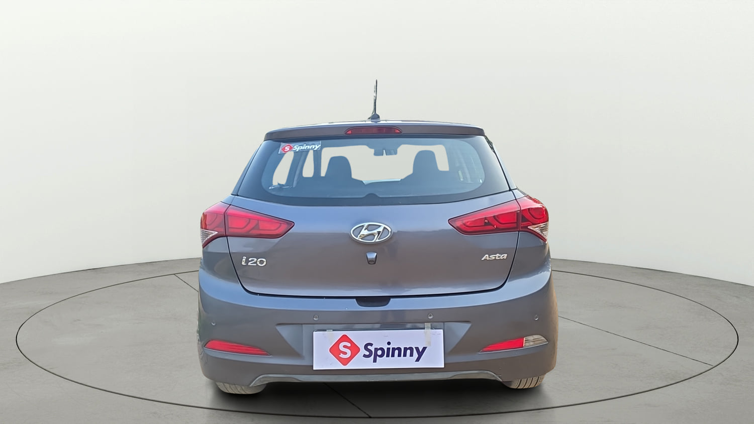 Used 2017 Hyundai Elite i20 Asta 1.2 Petrol Manual exterior BACK VIEW