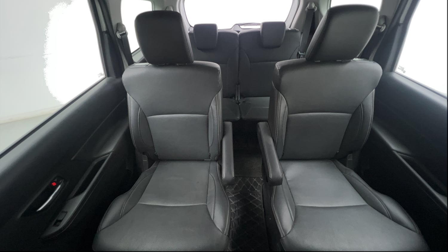 Used 2023 Maruti Suzuki XL6 Alpha Plus MT Petrol Petrol Manual interior REAR SEAT CONDITION VIEW