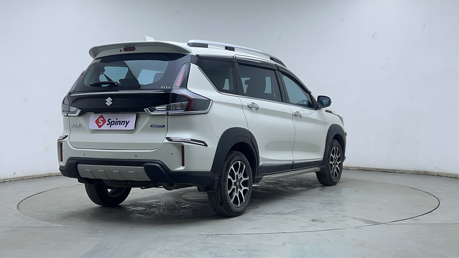 Used 2023 Maruti Suzuki XL6 Zeta AT Petrol Petrol Automatic exterior RIGHT REAR CORNER VIEW