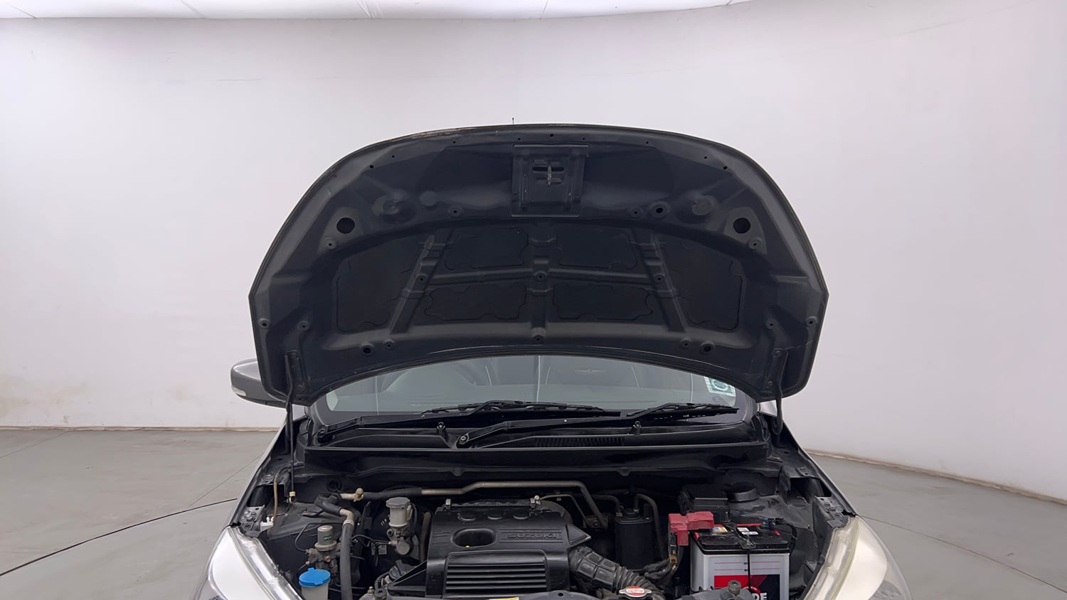 Used 2016 Maruti Suzuki Celerio ZXi AMT Petrol Automatic engine ENGINE & BONNET OPEN FRONT VIEW