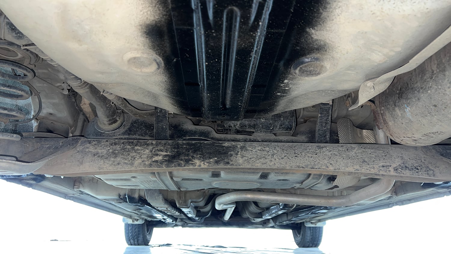 Used 2016 Hyundai Elite i20 Sportz 1.2 Petrol Manual extra REAR UNDERBODY VIEW (TAKEN FROM REAR)
