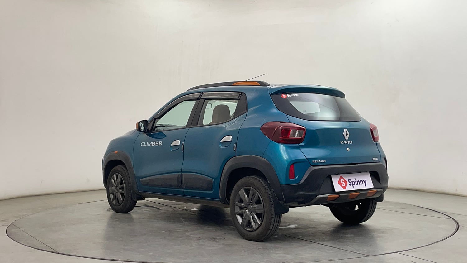 Used 2020 Renault Kwid CLIMBER 1.0 AMT Opt Petrol Automatic exterior LEFT REAR CORNER VIEW