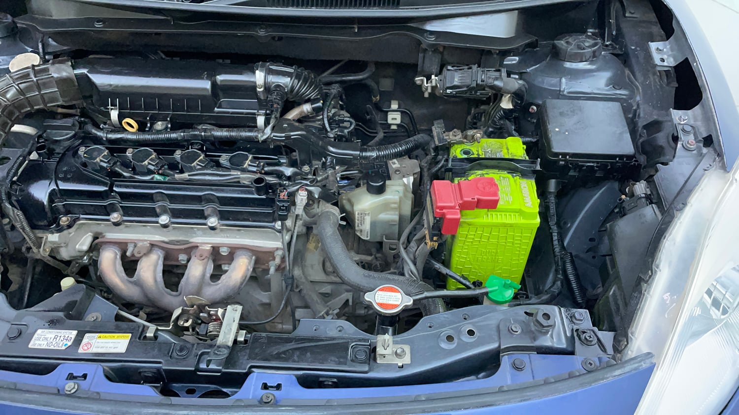 Used 2017 Maruti Suzuki Dzire ZXi AMT Petrol Automatic engine ENGINE LEFT SIDE VIEW
