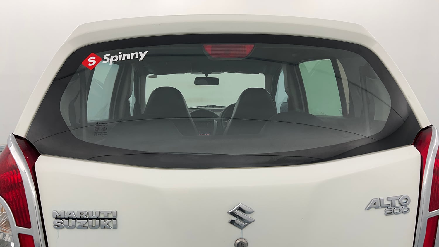 Used 2019 Maruti Suzuki Alto 800 LXi (O) Petrol Manual exterior BACK WINDSHIELD VIEW