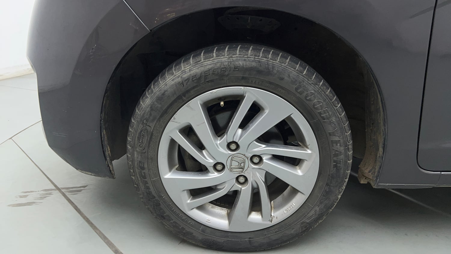 Used 2019 Honda Jazz VX Petrol Petrol Manual tyres LEFT FRONT TYRE RIM VIEW