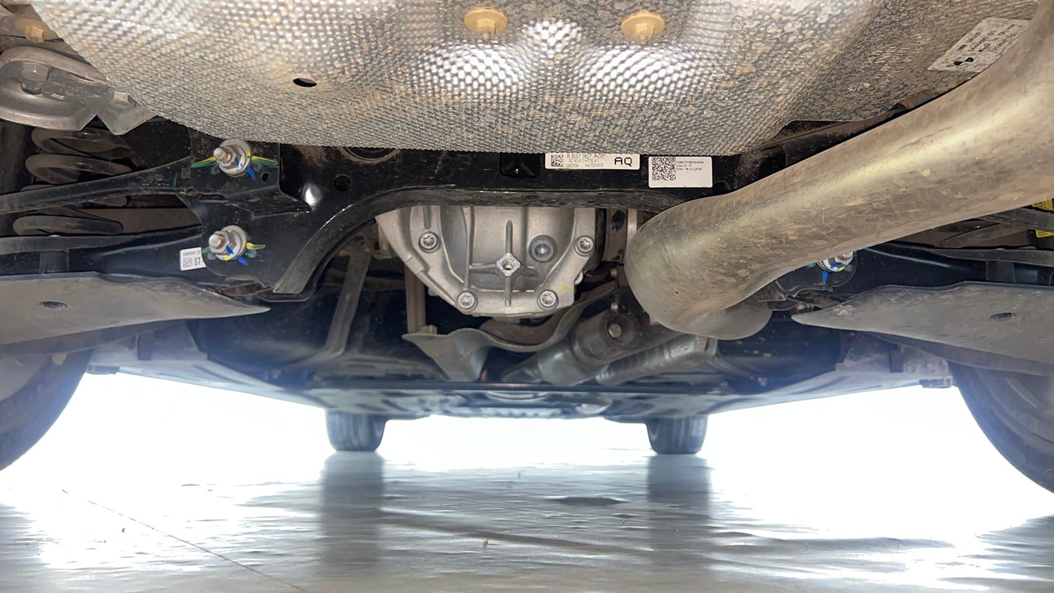 Used 2024 BMW 3 Series Gran Limousine 330Li M Sport Pro Editon Petrol Automatic extra REAR UNDERBODY VIEW (TAKEN FROM REAR)
