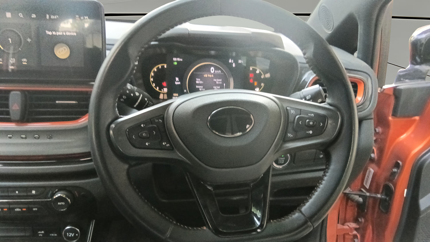 Used 2026 Tata Altroz Racer R3 Petrol Manual interior STEERING VIEW