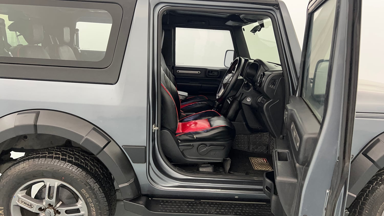 Used 2021 mahindra Thar LX Hard Top Petrol AT 4WD Petrol Automatic interior RIGHT SIDE FRONT DOOR CABIN VIEW