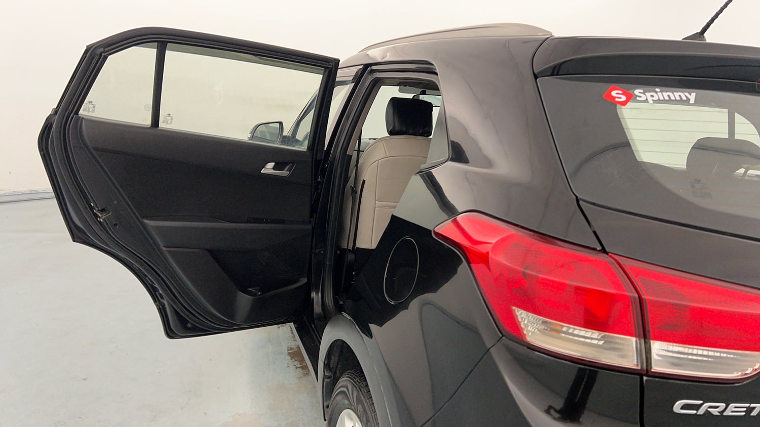 Used 2019 Hyundai Creta S 1.4 CRDi Diesel Manual interior LEFT REAR DOOR OPEN VIEW