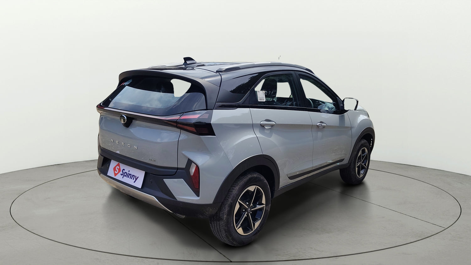 Used 2026 Tata Nexon Creative Plus (PS) 1.2 iCNG 6MT Dual Tone Cng Manual exterior RIGHT REAR CORNER VIEW