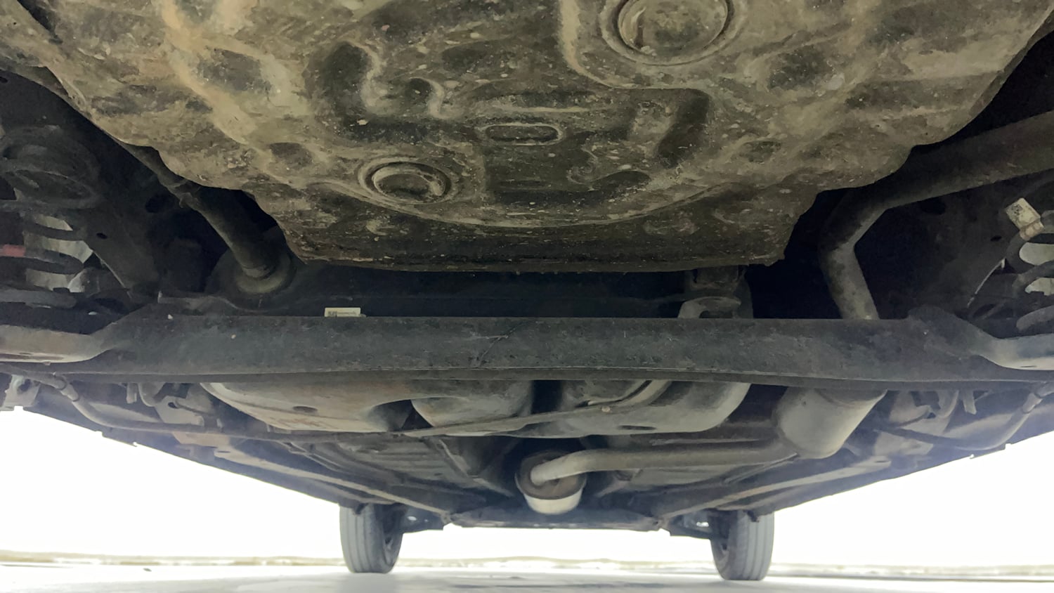 Used 2024 Maruti Suzuki Alto K10 VXi Plus Petrol Manual extra REAR UNDERBODY VIEW (TAKEN FROM REAR)