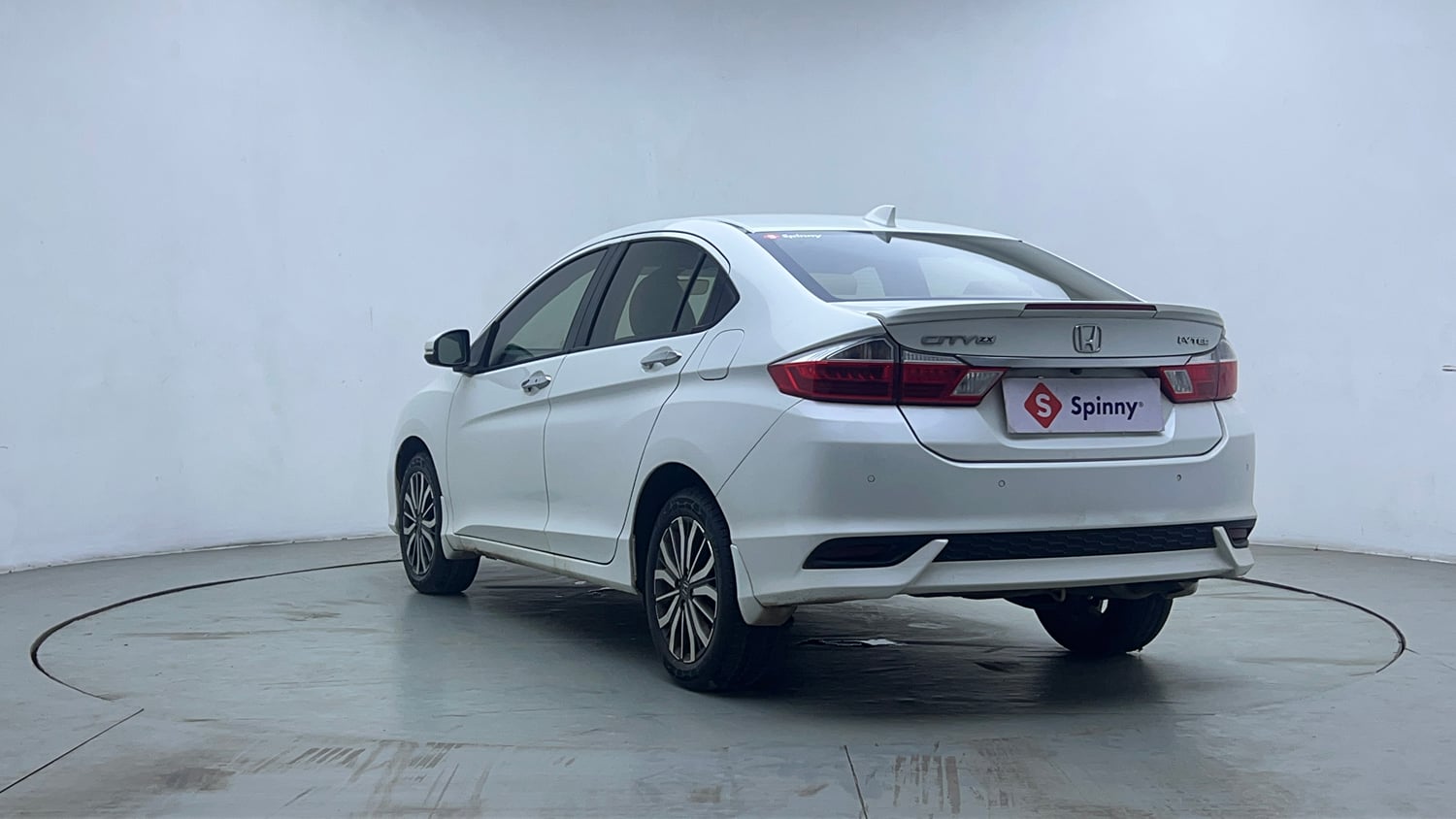 Used 2020 Honda City ZX CVT Petrol Petrol Automatic exterior LEFT REAR CORNER VIEW