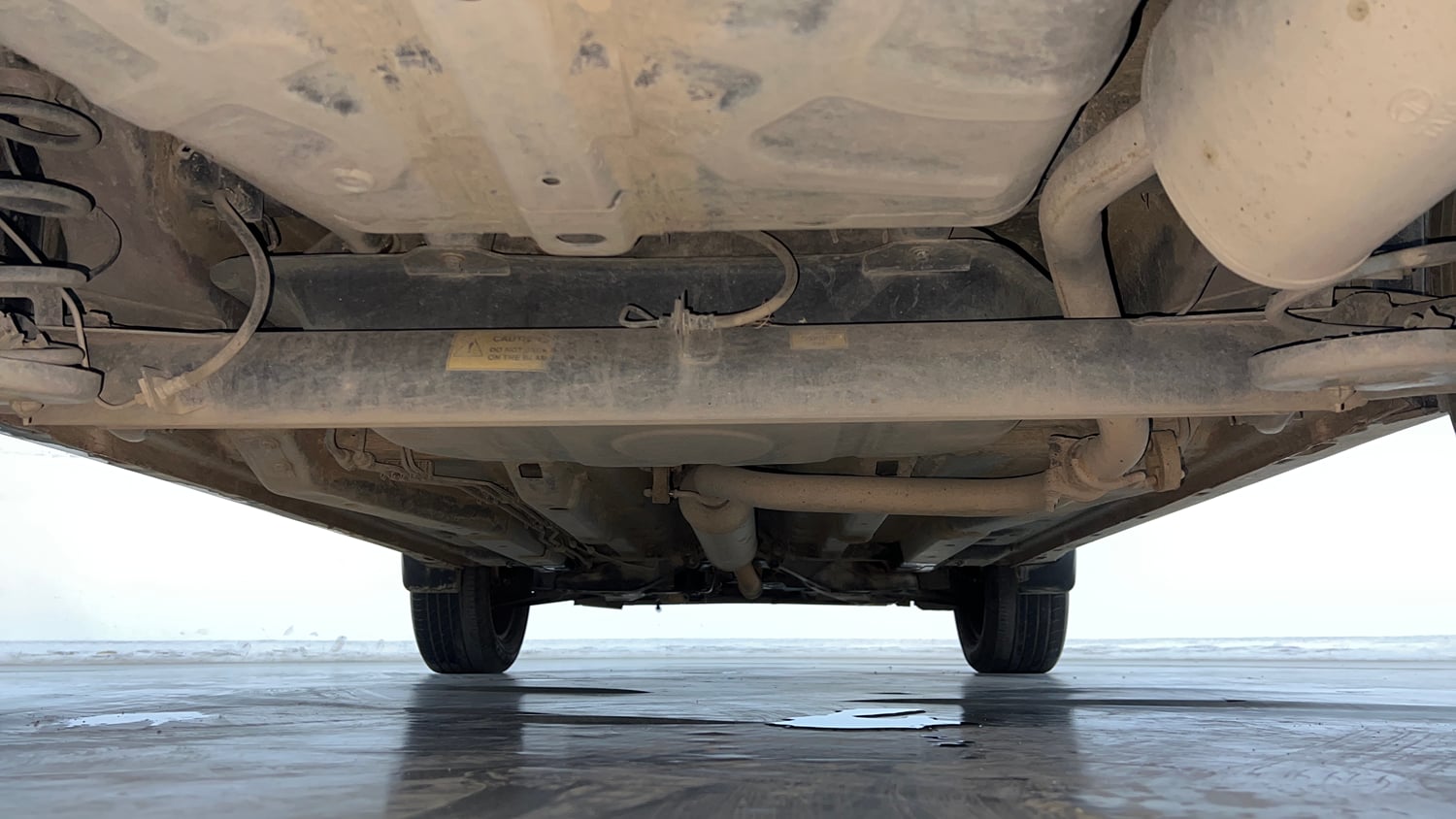 Used 2019 Tata Nexon XMA Diesel Diesel Automatic extra REAR UNDERBODY VIEW (TAKEN FROM REAR)