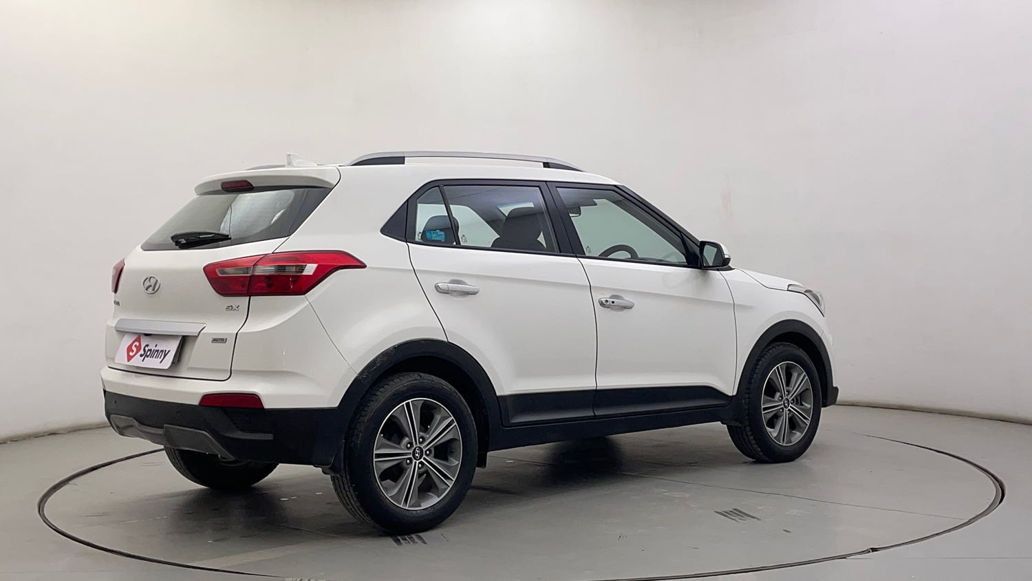 Used 2016 Hyundai Creta 1.6 SX Plus AT Petrol Petrol Automatic exterior RIGHT REAR CORNER VIEW