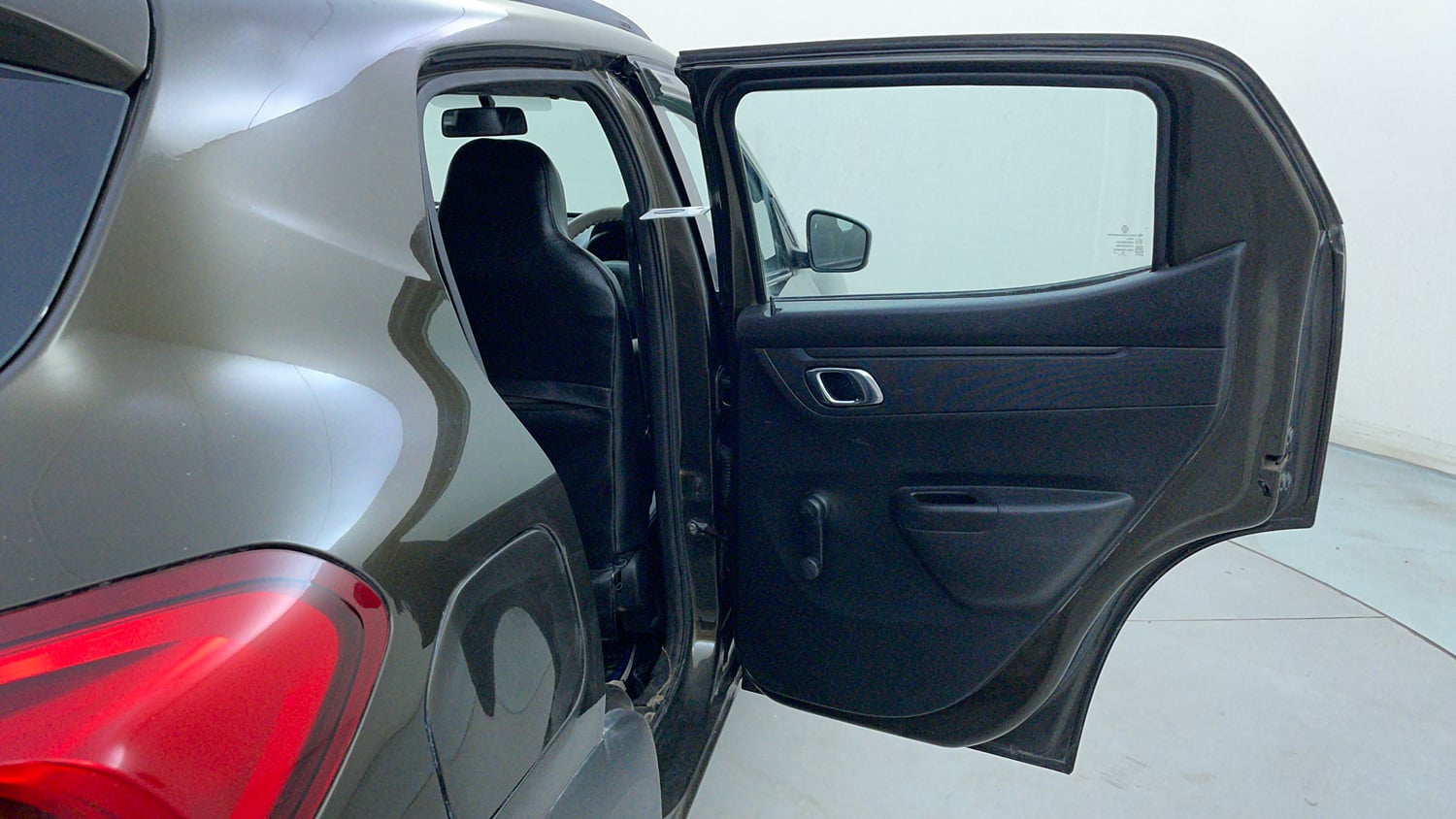 Used 2019 Renault Kwid 1.0 RXT AMT Opt Petrol Automatic interior RIGHT REAR DOOR OPEN VIEW