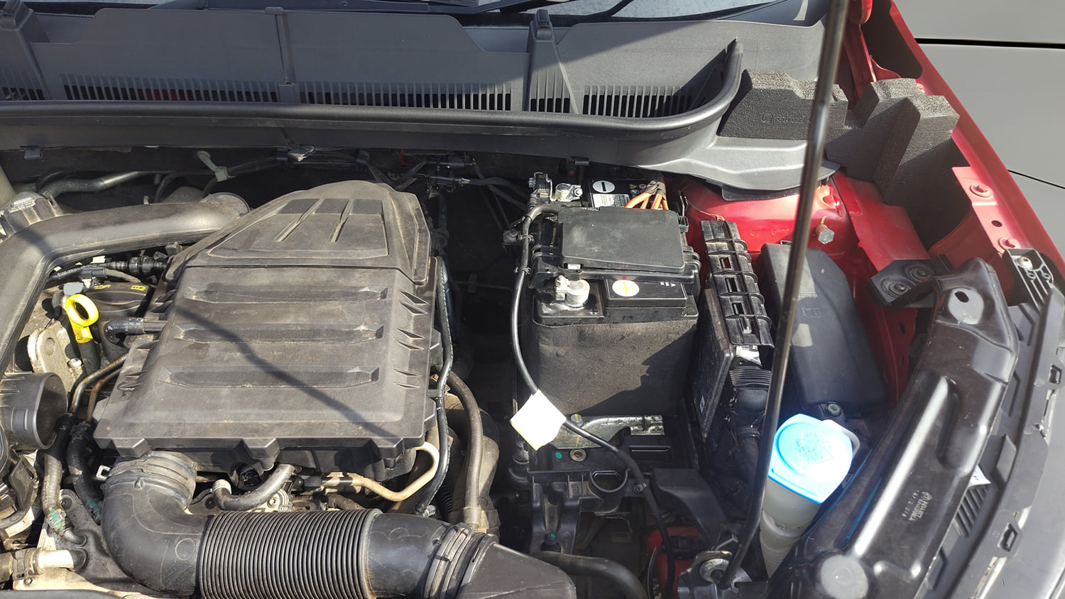 Used 2022 Skoda Kushaq Active 1.0 TSI MT Petrol Manual engine ENGINE LEFT SIDE VIEW