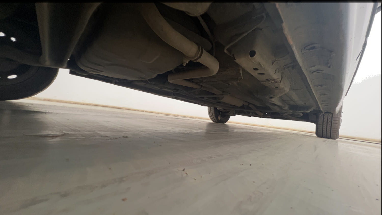 Used 2020 Tata Tigor Revotron XZ Petrol Manual extra REAR RIGHT UNDERBODY VIEW