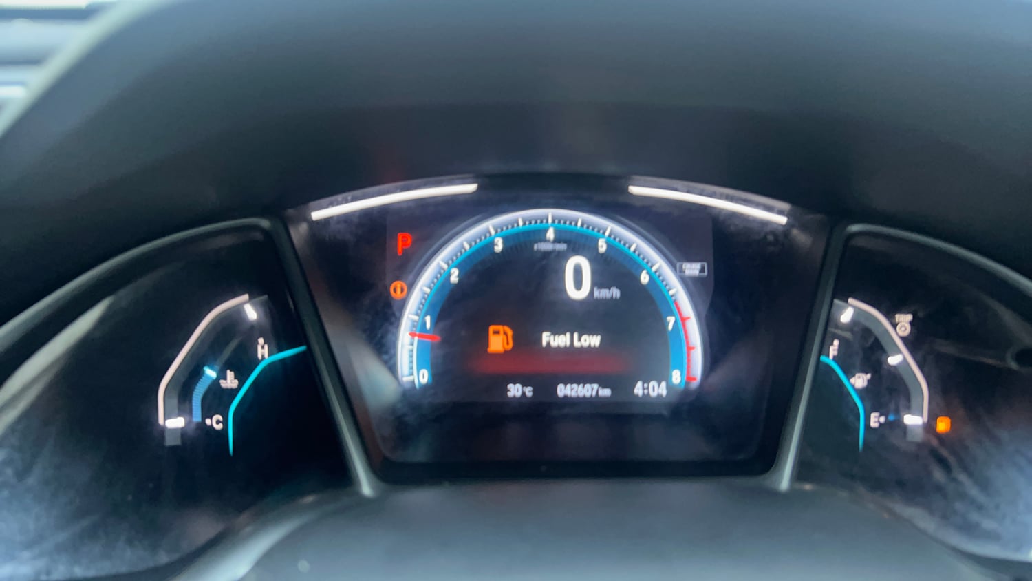 Used 2019 Honda Civic ZX CVT Petrol Petrol Automatic interior CLUSTERMETER VIEW
