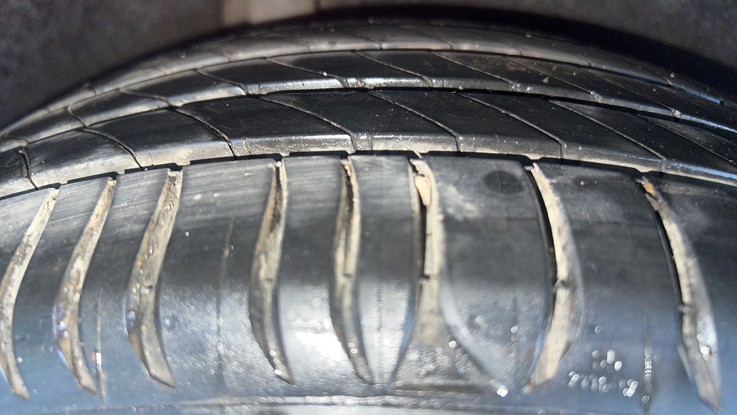 Used 2019 Honda Civic ZX CVT Petrol Petrol Automatic tyres RIGHT REAR TYRE TREAD VIEW