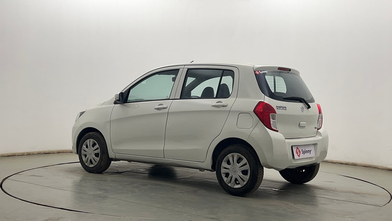 Used 2015 Maruti Suzuki Celerio ZXi AMT Petrol Automatic exterior LEFT REAR CORNER VIEW