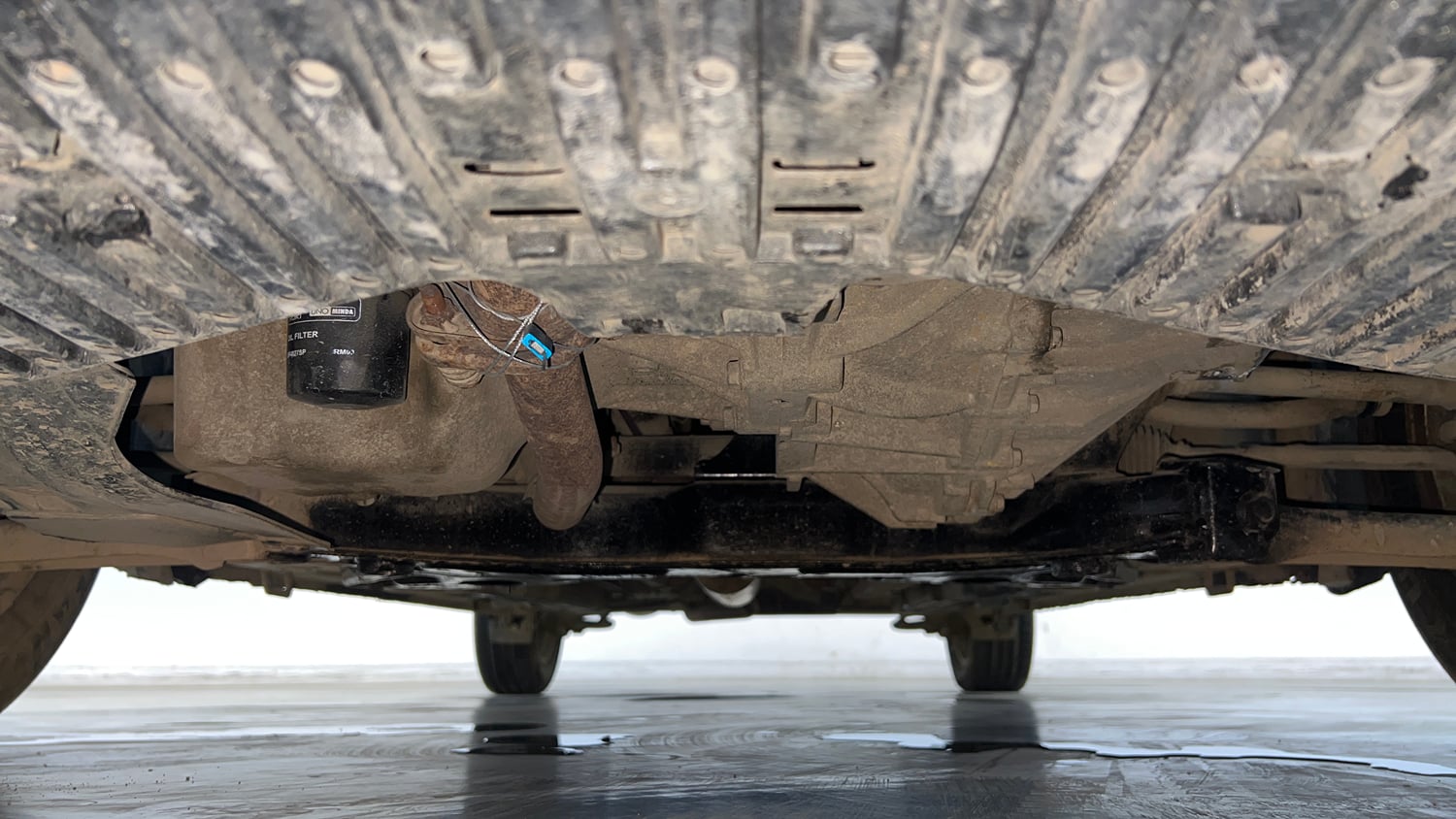 Used 2022 Maruti Suzuki Ciaz Delta 1.5 Petrol Manual extra FRONT LEFT UNDERBODY VIEW