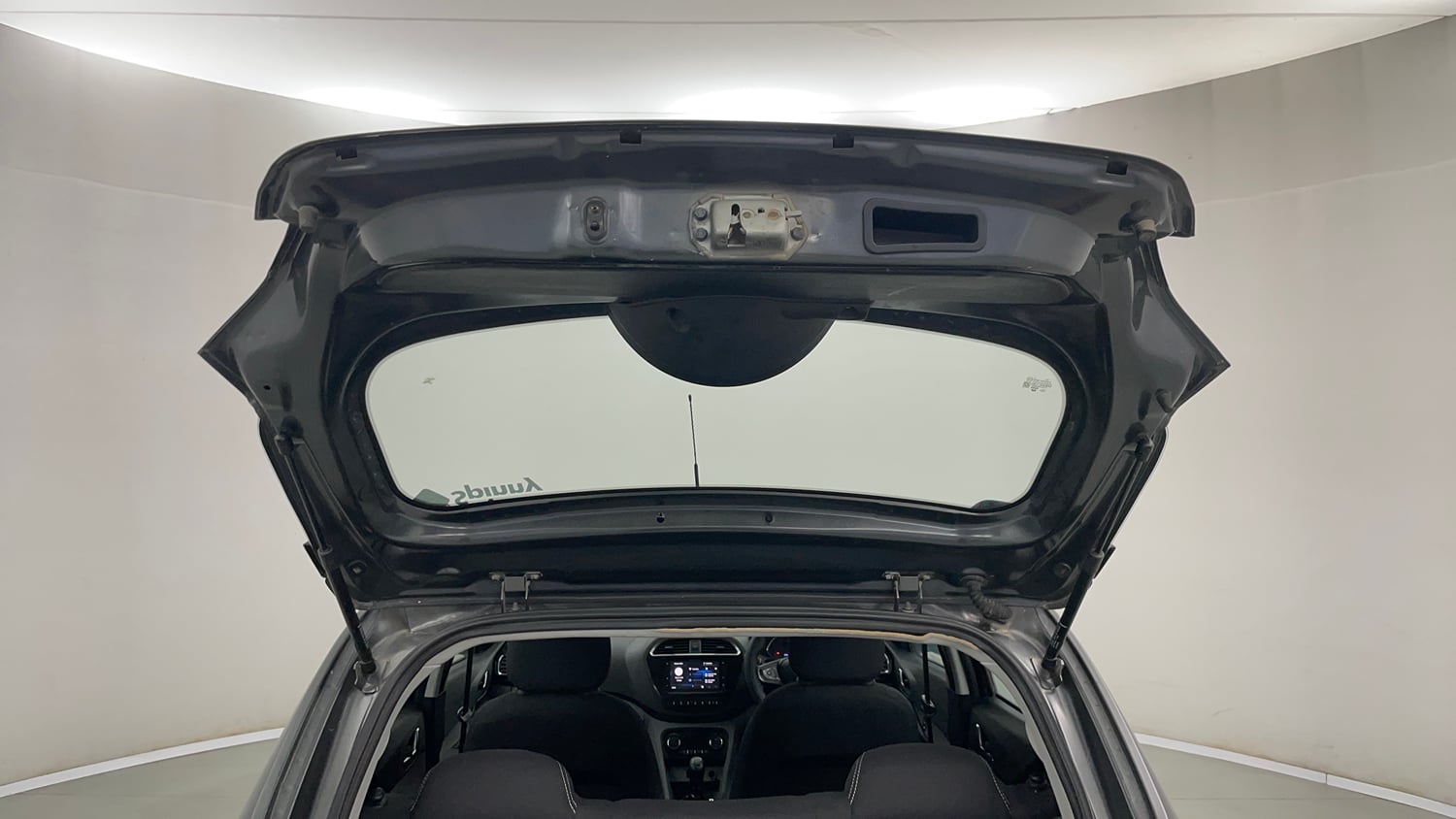 Used 2021 Tata Tiago XZ Plus Petrol Manual interior DICKY DOOR OPEN VIEW