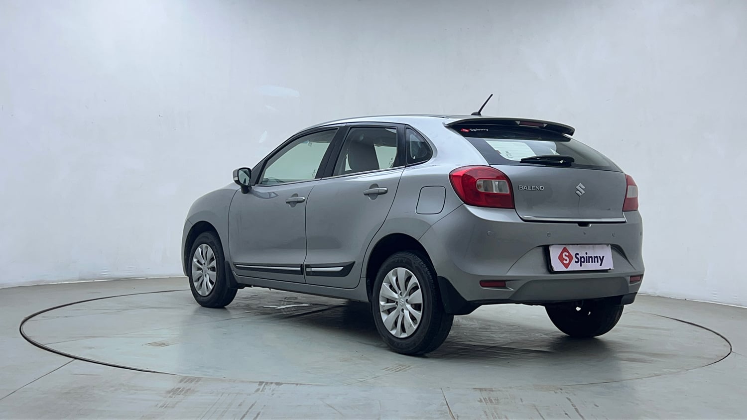 Used 2018 Maruti Suzuki Baleno Delta 1.2 Petrol Manual exterior LEFT REAR CORNER VIEW