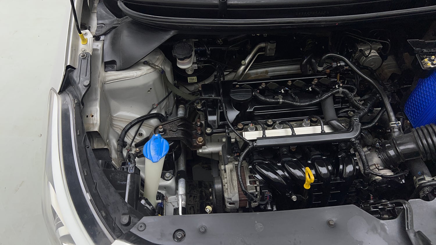 Used 2018 Hyundai Elite i20 Asta 1.2 (O) Petrol Manual engine ENGINE RIGHT SIDE VIEW