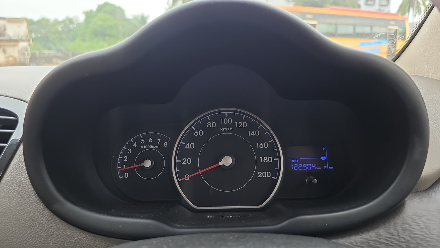 Used 2013 Hyundai i10 Era 1.1 iRDE2 Petrol Manual interior CLUSTERMETER VIEW