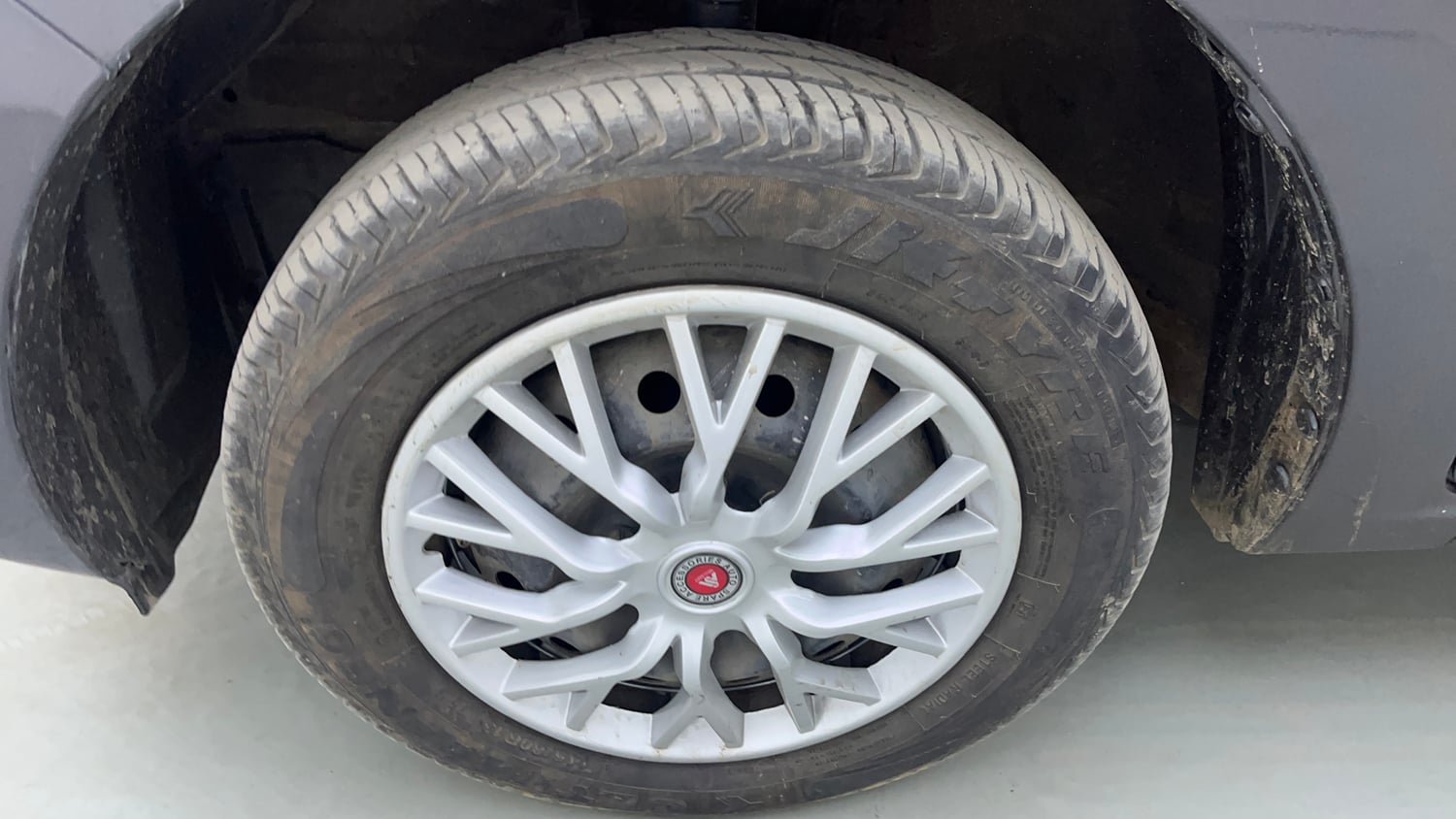 Used 2024 Maruti Suzuki Alto K10 VXi Plus Petrol Manual tyres LEFT FRONT TYRE RIM VIEW