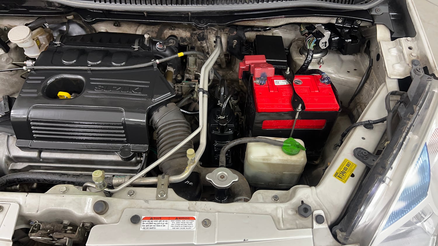 Used 2015 Maruti Suzuki Wagon R VXI Petrol Manual engine ENGINE LEFT SIDE VIEW