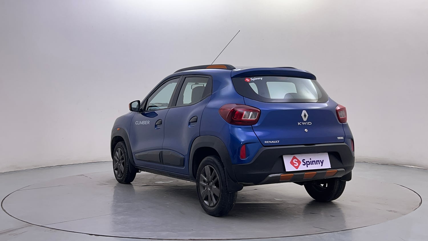 Used 2020 Renault Kwid CLIMBER 1.0 AMT Opt Petrol Automatic exterior LEFT REAR CORNER VIEW