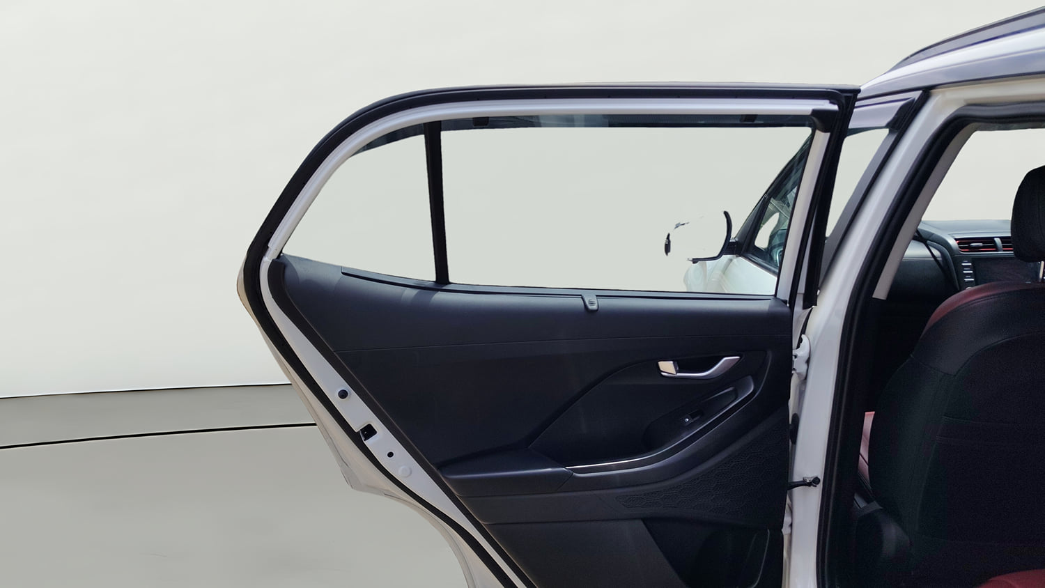Used 2023 Hyundai Creta S Plus 1.5 Petrol Knight Petrol Manual interior LEFT REAR DOOR OPEN VIEW