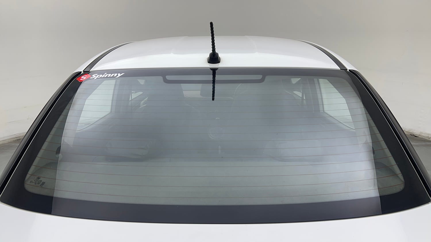 Used 2023 Hyundai Aura S 1.2 Petrol Petrol Manual exterior BACK WINDSHIELD VIEW