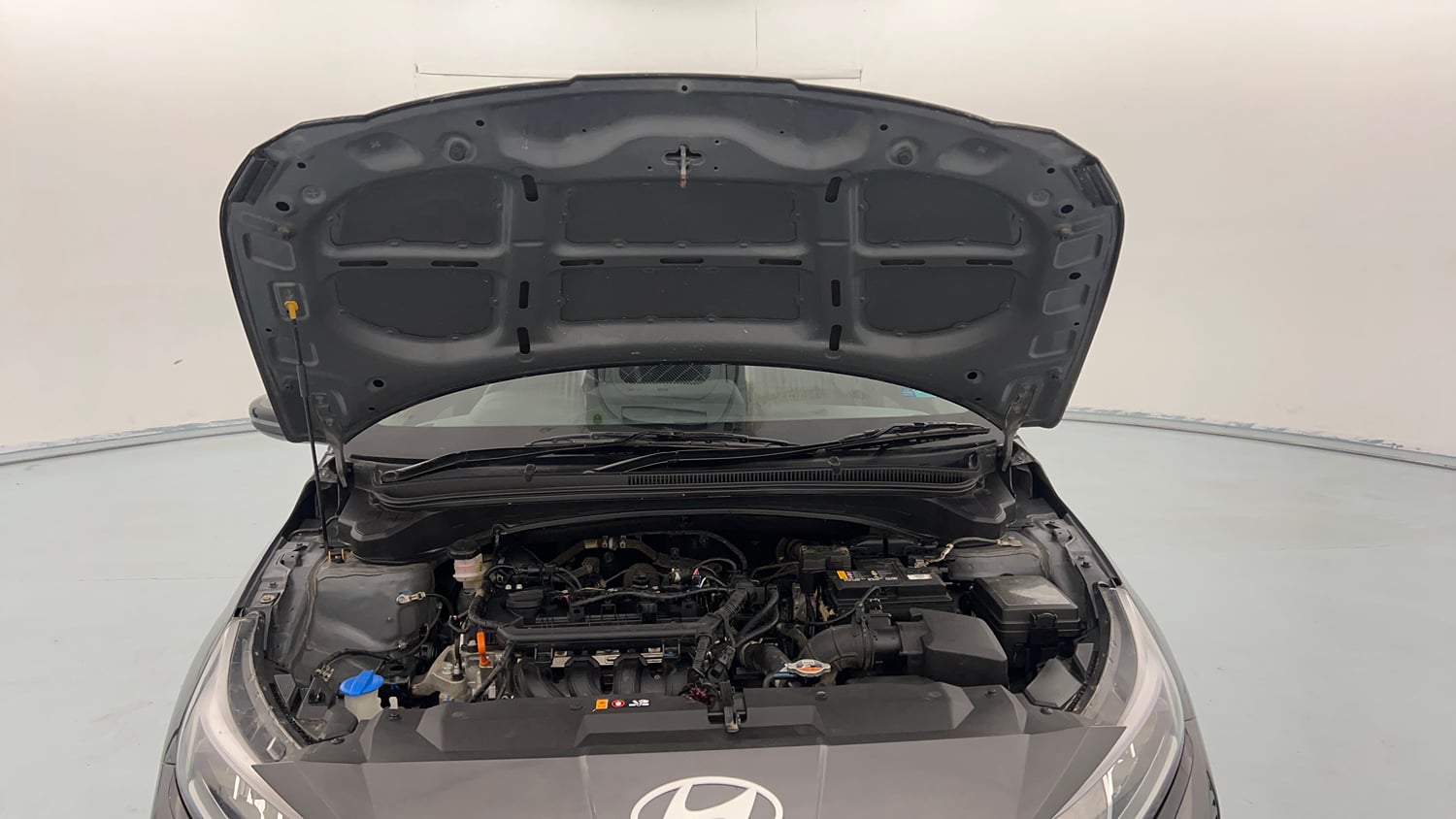Used 2024 Hyundai New i20 Asta 1.2 MT Petrol Manual engine ENGINE & BONNET OPEN FRONT VIEW
