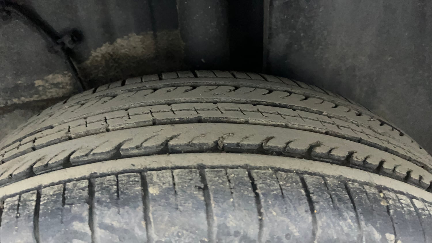 Used 2022 Tata Punch Kaziranga Creative MT Petrol Manual tyres LEFT REAR TYRE TREAD VIEW